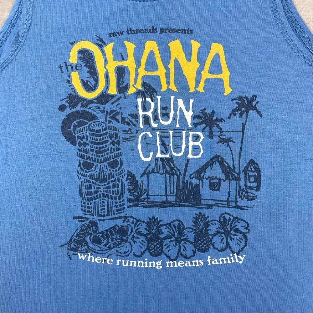 Raw Threads Disney Ohana Run Sleeveless Tank Top Women's L - Picture 2 of 6